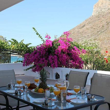 Theros Beach House Villa Stavrós Buitenkant foto