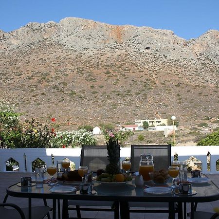 Theros Beach House Villa Stavrós Buitenkant foto