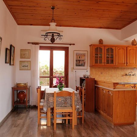 Theros Beach House Villa Stavrós Buitenkant foto