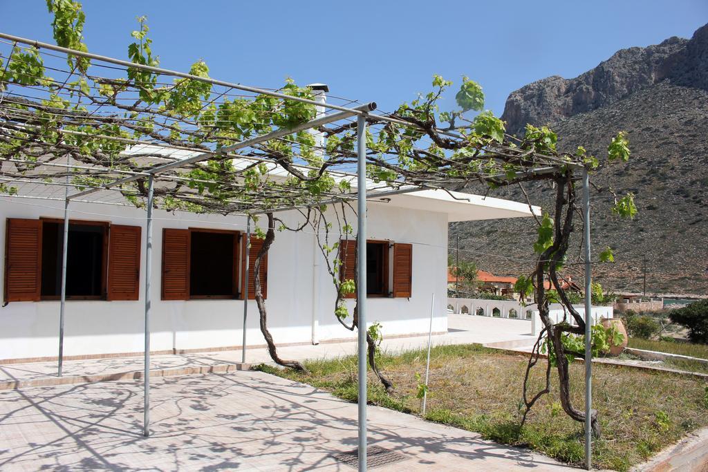Theros Beach House Villa Stavrós Buitenkant foto