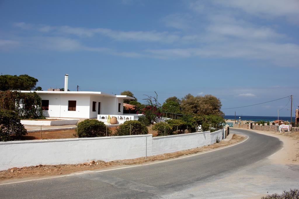 Theros Beach House Villa Stavrós Buitenkant foto